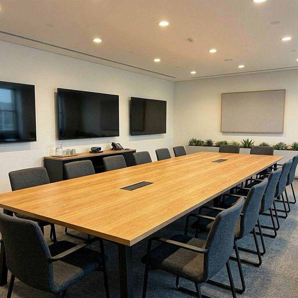 面临会议预约冲突前商务团队该为写字楼办公大型企业分区管理准备哪些替代安排